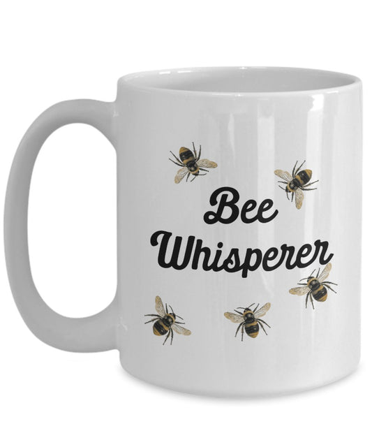 Bee Whisperer Tasse – Lustige Teetasse für heiße Kakao-Kaffeetasse – Neuheit Geburtstag Weihnachten Gag Geschenkidee