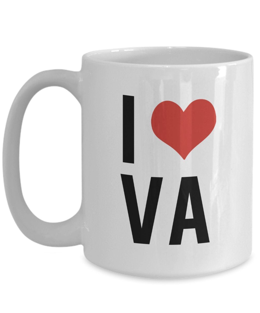 Tasse mit Aufschrift"I Love Va" – Lustige Teetasse für heiße Kakao-Kaffeetasse – Neuheit Geburtstag Weihnachten Jahrestag Gag Geschenkidee