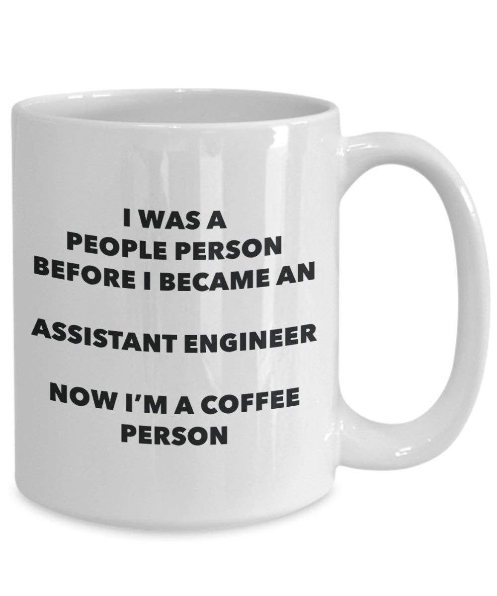 ASSISTANT Engineer Kaffee Person Tasse – Funny Tee Kakao-Tasse – Geburtstag Weihnachten Kaffee Lover Cute Gag Geschenke Idee