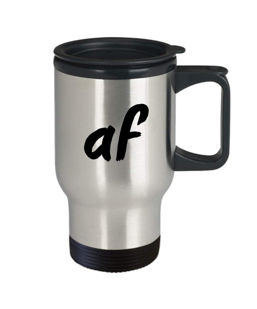 AF Travel mug – Funny Tea Hot Cocoa caffè isolato tumbler – Novità idea regalo di compleanno