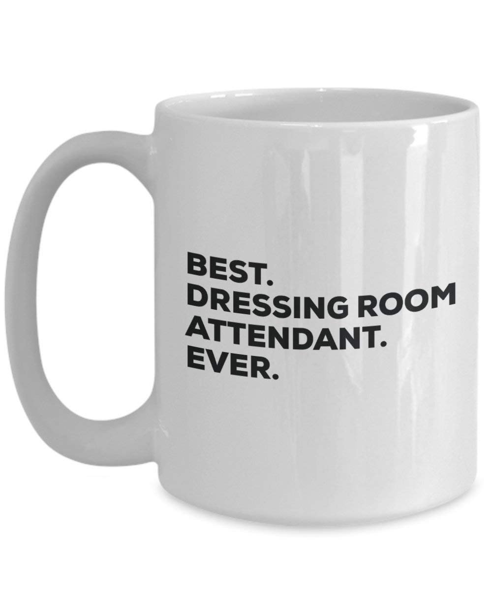 Best dressing Room Attendant Ever mug – Funny Coffee Cup – Thank You Appreciation idee regalo per Natale festa di compleanno unico 15oz Infradito colorati estivi, con finte perline