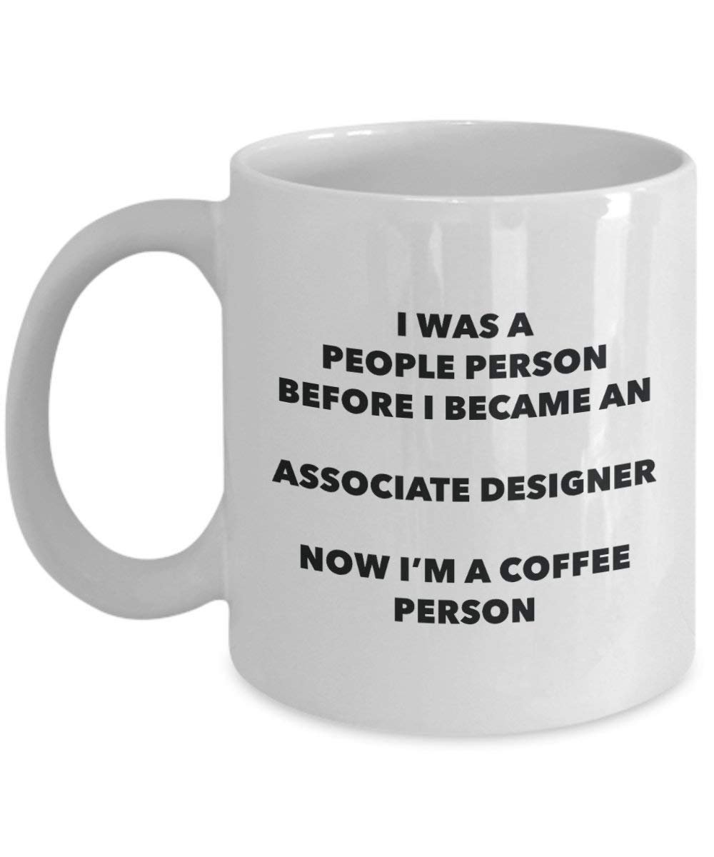 Design Couchtisch Associate Person Tasse – Funny Tee Kakao-Tasse – Geburtstag Weihnachten Kaffee Lover Cute Gag Geschenke Idee