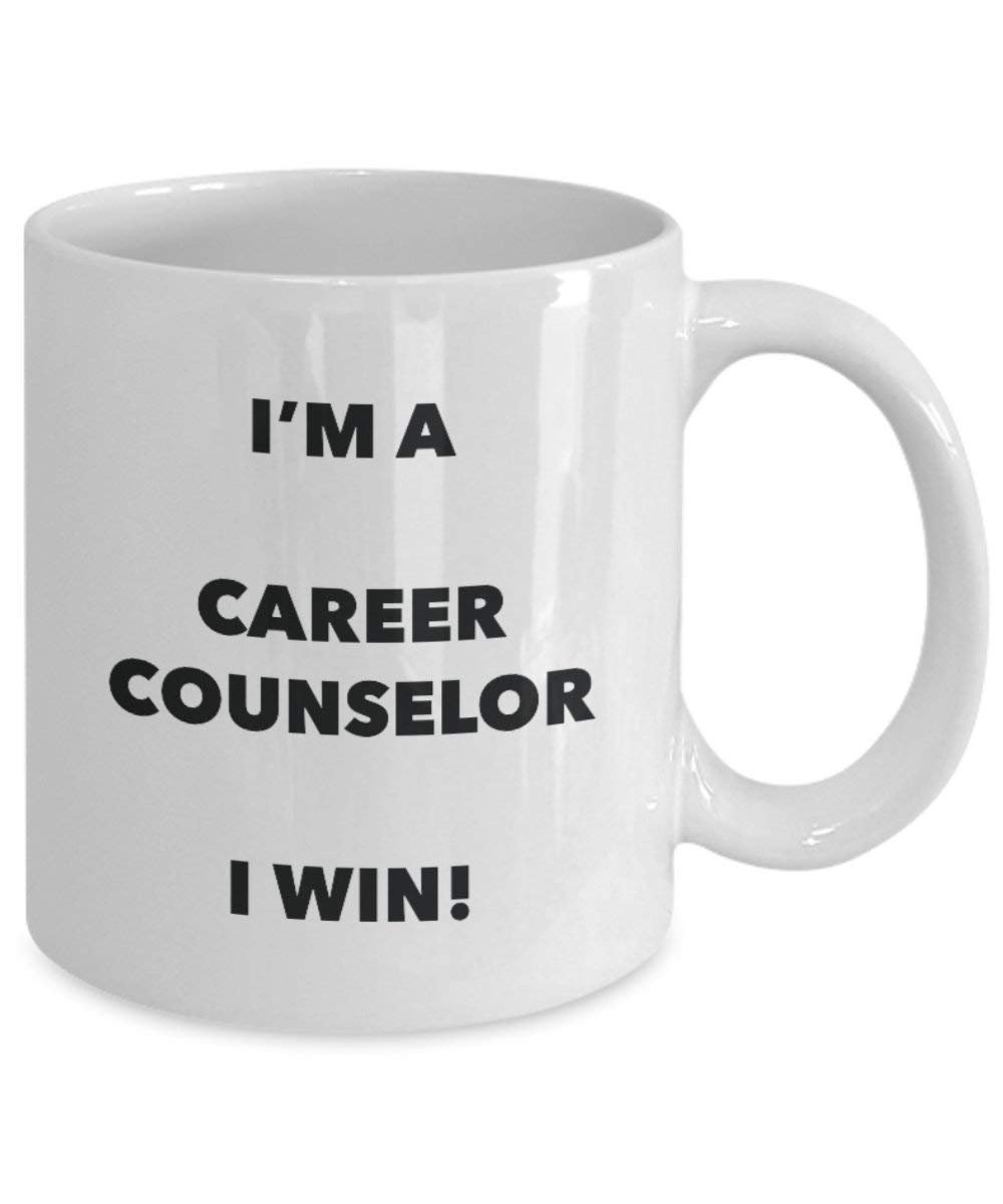 carriera di carriera Counselor mug – I' m A Counselor i Win. – Funny Coffee Cup – Birthday Christmas Gifts idea 15oz Infradito colorati estivi, con finte perline