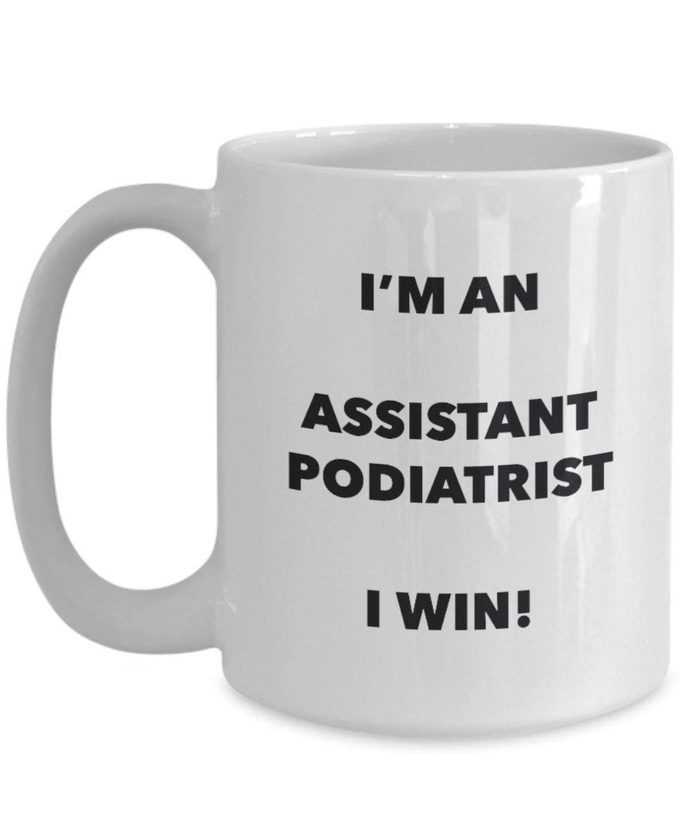 Ein Podologe Assistant Tasse – Ich bin ein Assistant Podologen Einholen I Win. – Funny Kaffeetasse – Neuheit Geburtstag Weihnachten Gag Geschenke Idee