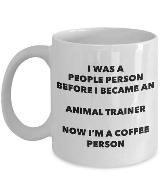 Animal Trainer Café personne Mug – Funny Tasse à thé de cacao – Anniversaire de Noël amateur de café mignon Gag Gifts Idée 11oz blanc