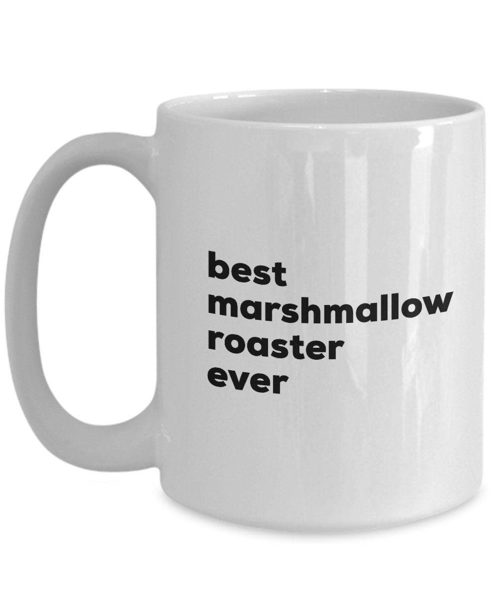 Marshmallow Roaster Tasse – Best Marshmallow Roaster Ever-Kaffeetasse – Neuartige Geschenkidee – Lagerfeuergeschenk – Lustiges Gag Geburtstag Weihnachten Geschenk – Camping
