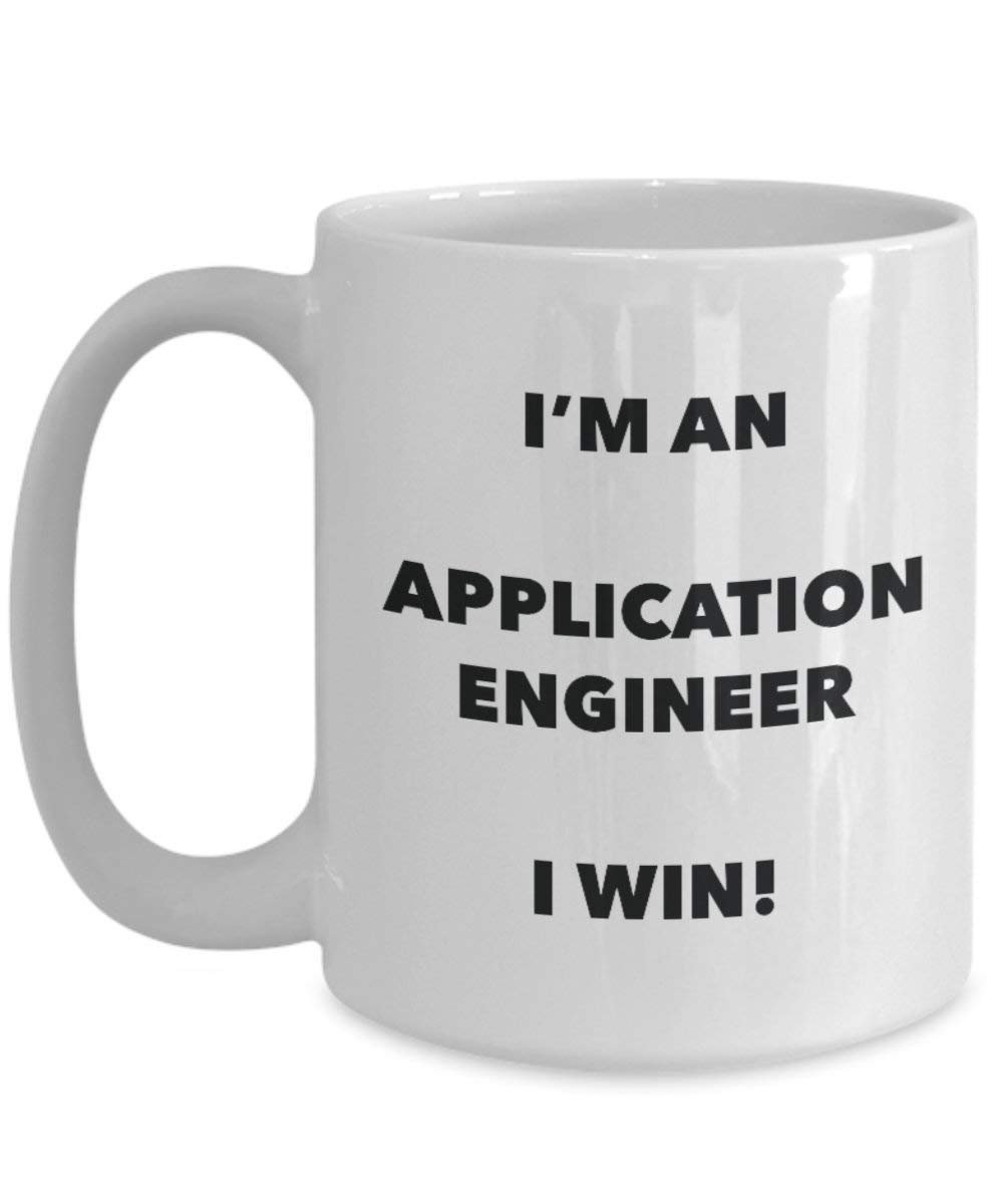 Applicazione Engineer mug – I' m An Engineer i Win. – Funny Coffee Cup – novelty Birthday Christmas GAG regalo idea 15oz Infradito colorati estivi, con finte perline