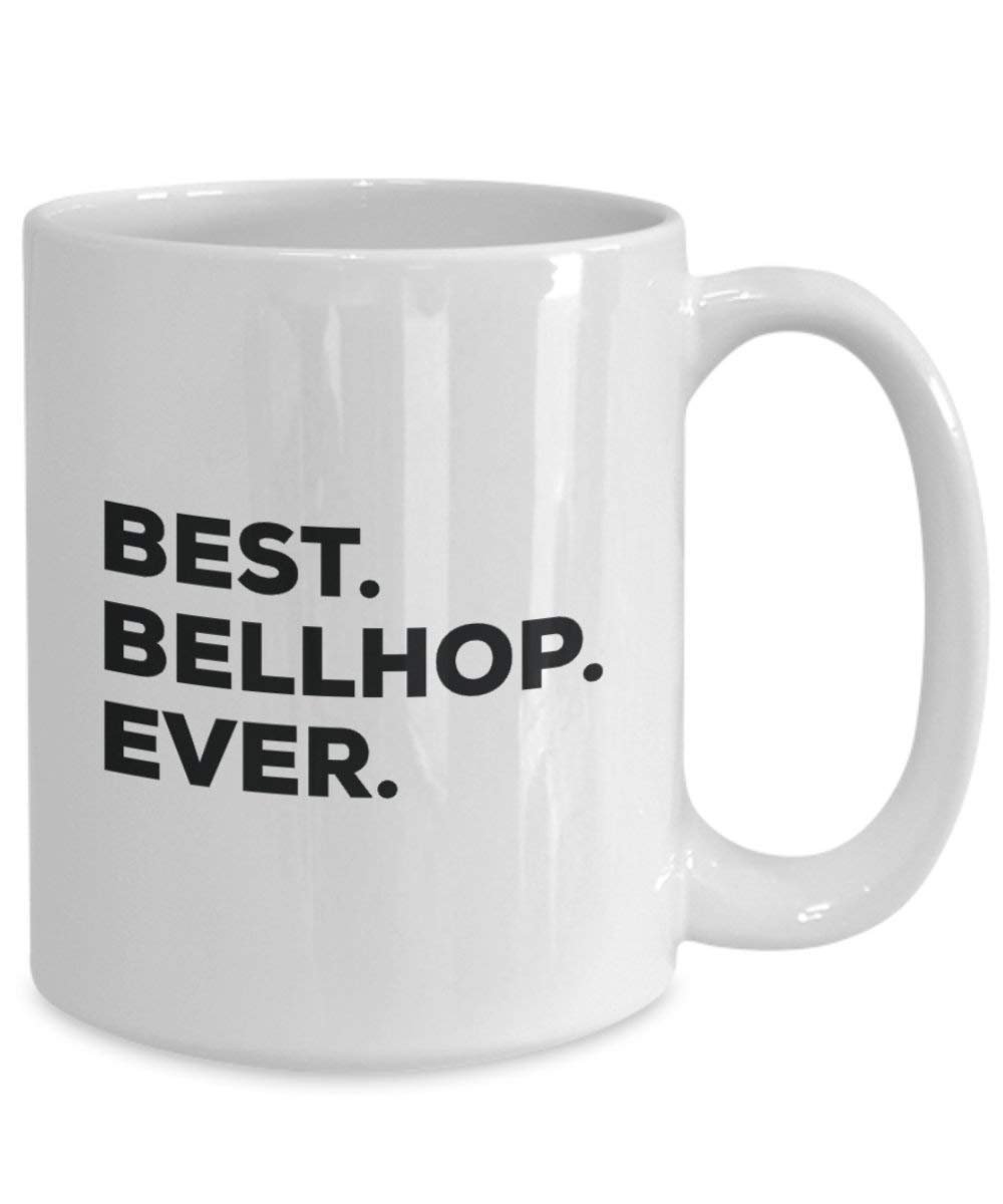 Best Bellhop Ever Mug - Funny Coffee Cup -Thank You Appreciation For Christmas Birthday Holiday Unique Gift Ideas
