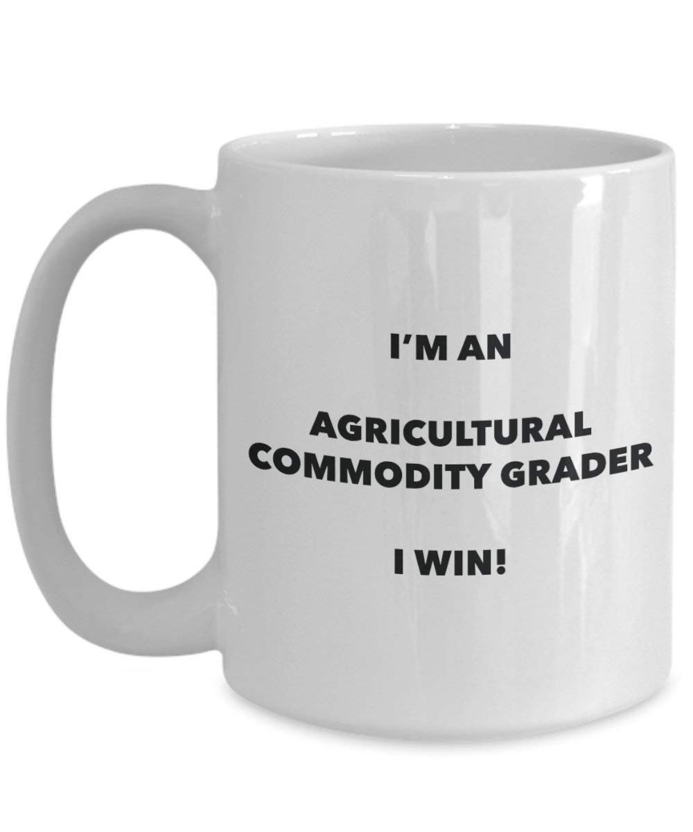 Landwirtschaftliche Ware Grader Tasse – Ich bin ein Schauspieler I Win. – Funny Kaffeetasse – Neuheit Geburtstag Weihnachten Gag Geschenke Idee 11oz weiß