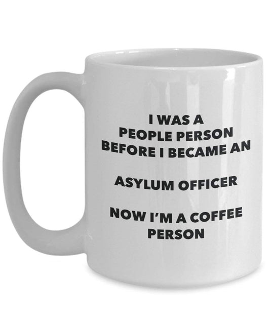 Asylum Officer Kaffee Person Tasse – Funny Tee Kakao-Tasse – Geburtstag Weihnachten Kaffee Lover Cute Gag Geschenke Idee