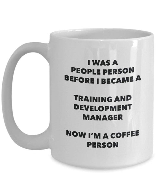 Allenamento e sviluppo manager cacao persona – Tazza da tè caffè tazza – Birthday Christmas Coffee Lover cute GAG regalo idea 15oz Infradito colorati estivi, con finte perline