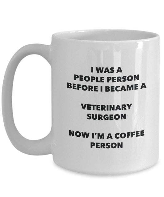 chirurgien vétérinaire personne à café Mug Tasse à thé de cacao – rigolo – Anniversaire de Noël amateur de café mignon Gag Gifts Idée 15oz blanc