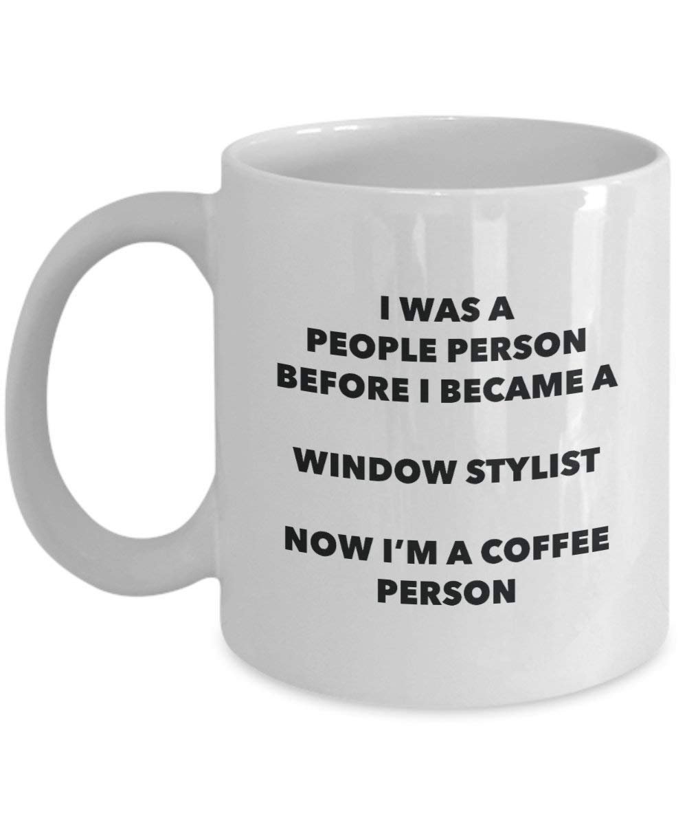 Window Stylist Coffee Person Mug - Funny Tea Cocoa Cup - Birthday Christmas Coffee Lover Cute Gag Gifts Idea