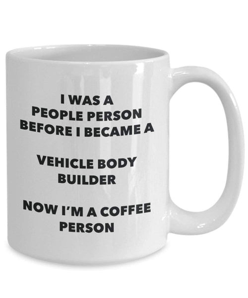 Vehicle Body Builder Coffee Person Mug - Funny Tea Cocoa Cup - Birthday Christmas Coffee Lover Cute Gag Gifts Idea