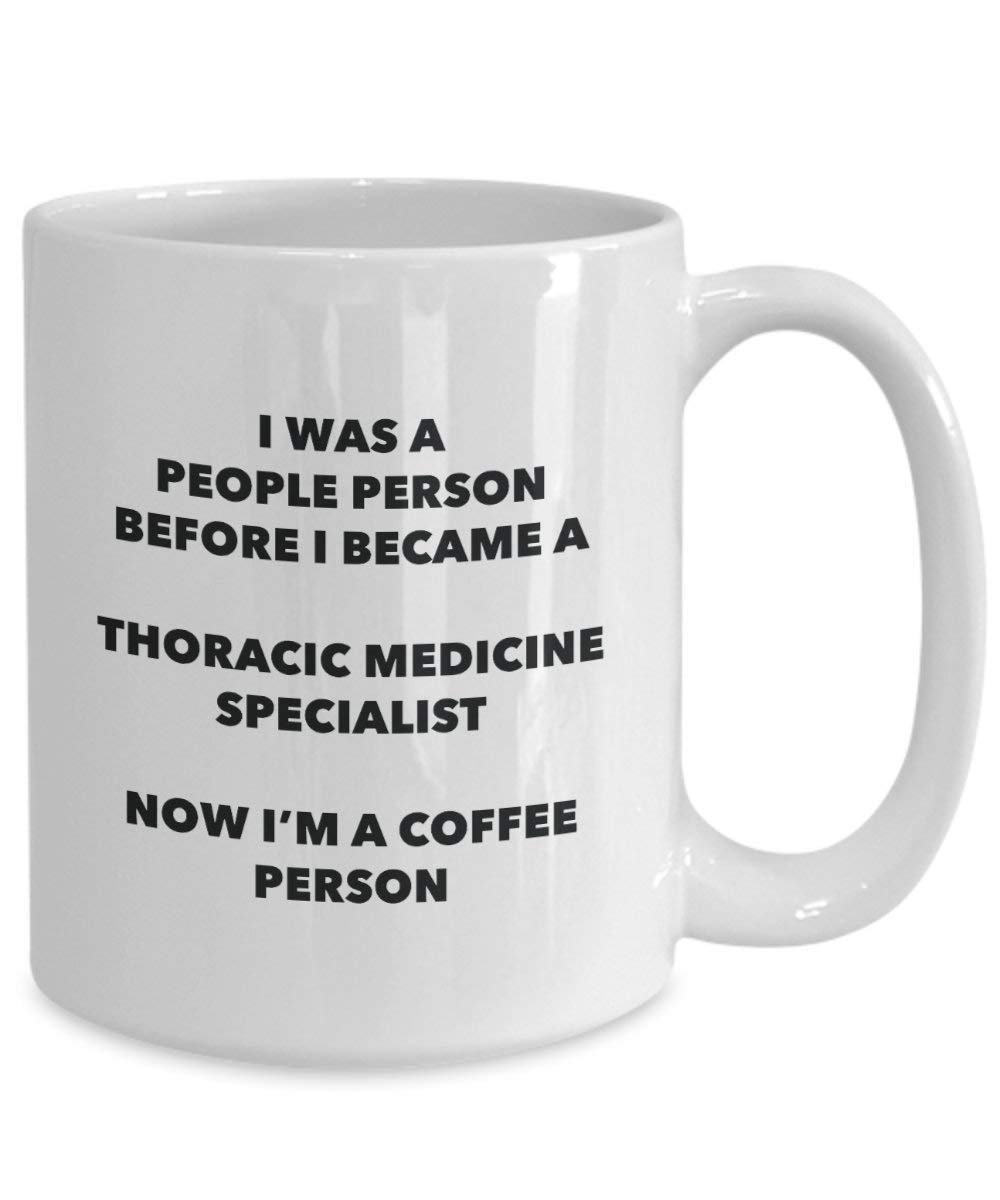 Thoracic Medicine Specialist Coffee Person Mug - Funny Tea Cocoa Cup - Birthday Christmas Coffee Lover Cute Gag Gifts Idea