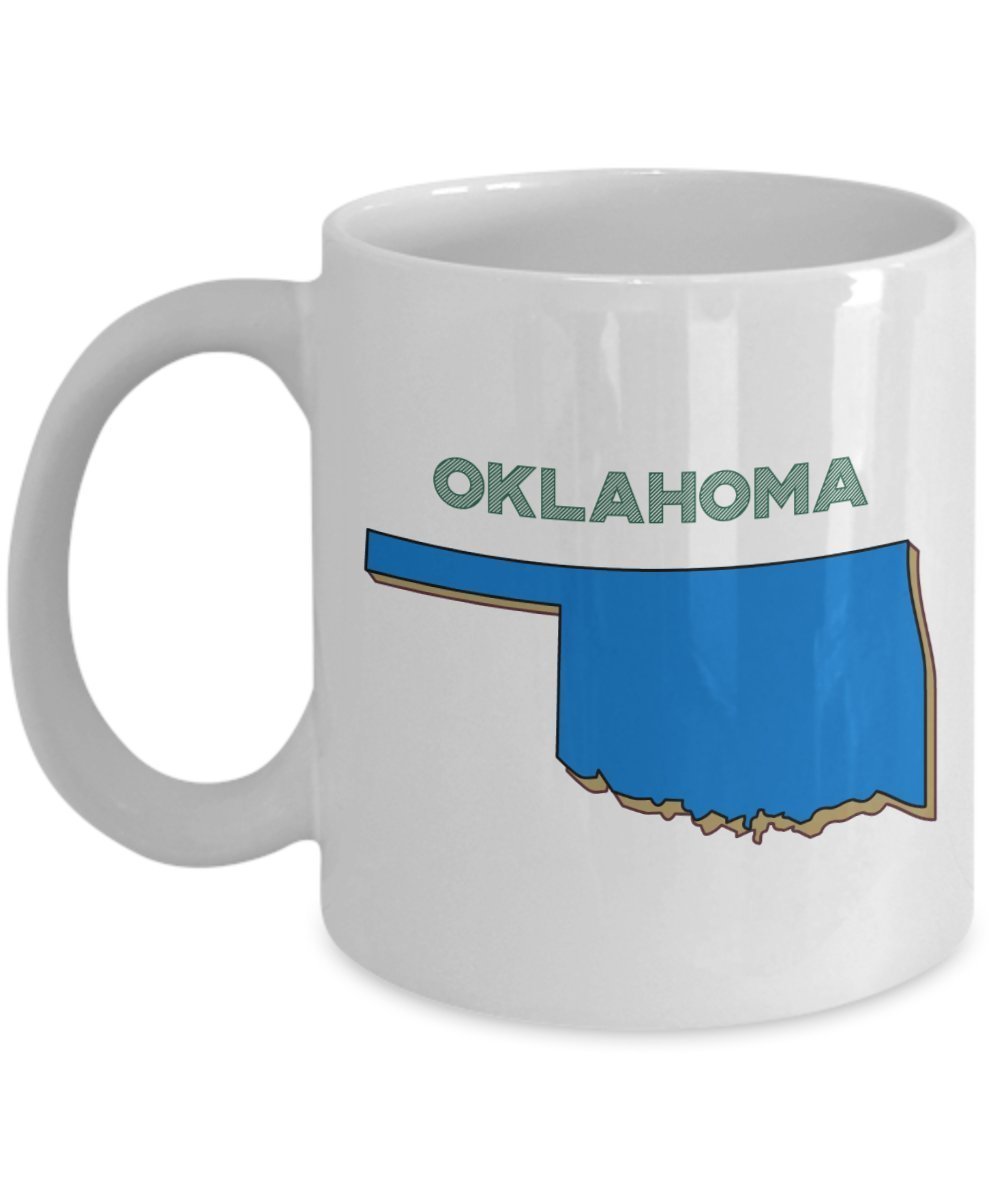 Oklahoma Travel Mug - Funny Tea Hot Cocoa Coffee Cup - Novelty Birthday Christmas Anniversary Gag Gifts Idea