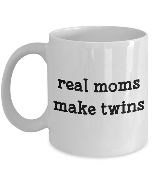 Echten Stars Twins Tasse – Geschenk für Twin Mom – Funny Tee Hot Cocoa Kaffeetasse – Neuheit Geburtstag Weihnachten Jahrestag Gag Geschenke Idee