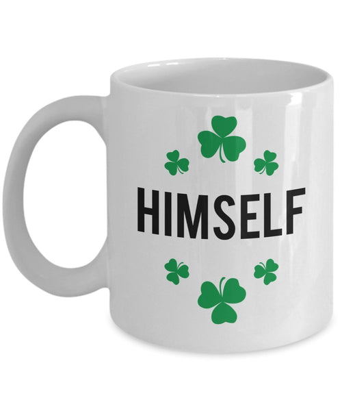 Irish selbst Tasse – Becher Set – Funny Tee Hot Cocoa Kaffeetasse – Neuheit Geburtstag Geschenkidee 15oz weiß