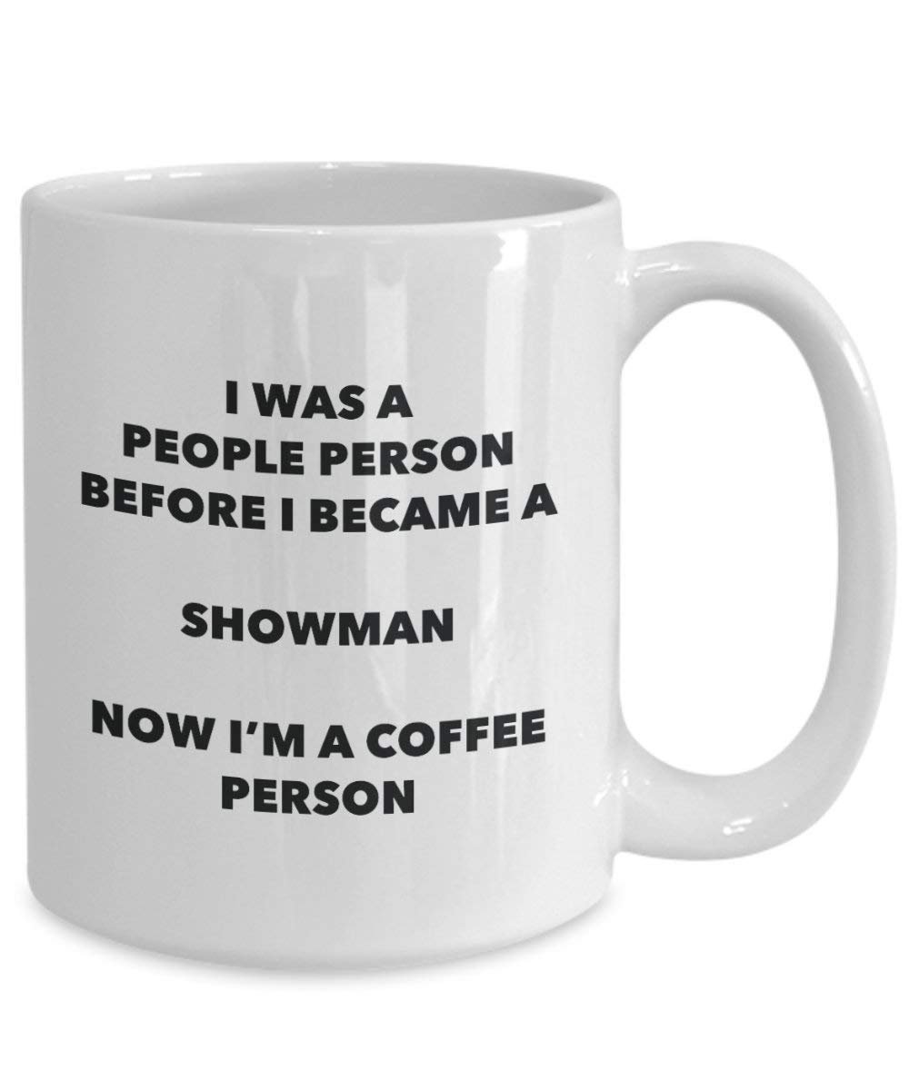 Showman Kaffee Person Tasse – Funny Tee Kakao-Tasse – Geburtstag Weihnachten Kaffee Lover Cute Gag Geschenke Idee