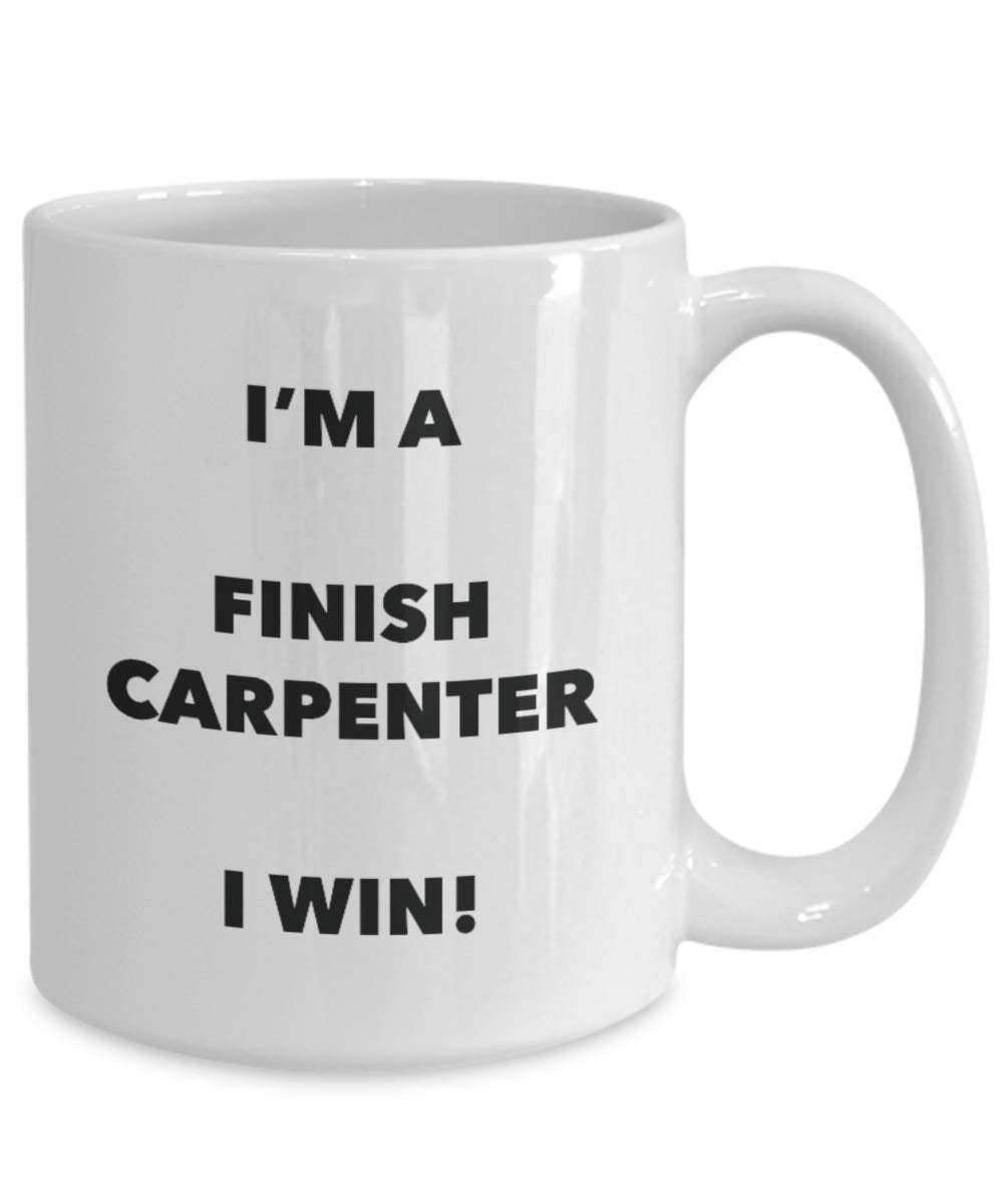 Finitura I' m A Carpenter tazza i Win – Funny Coffee Cup – novelty Birthday Christmas GAG regalo idea 15oz Infradito colorati estivi, con finte perline