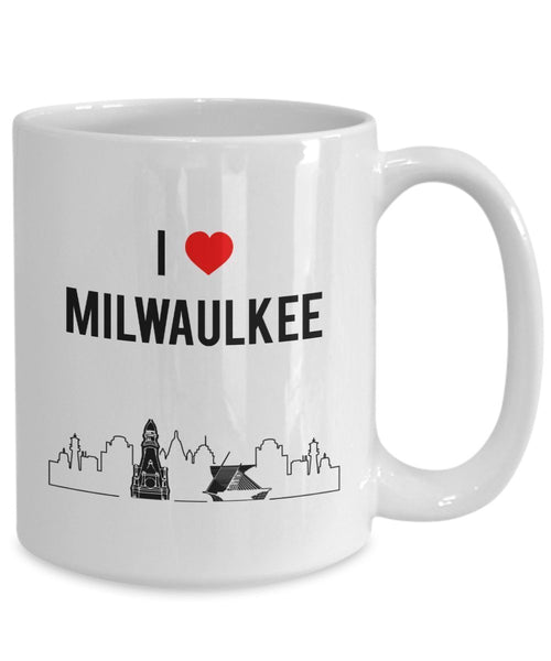 Milwaukee City Kaffeetasse - Milwaukee Tasse - Wisconsin Kaffeetasse - Lustige Tee, heiße Kakao - Neuheit Geburtstag Geschenkidee