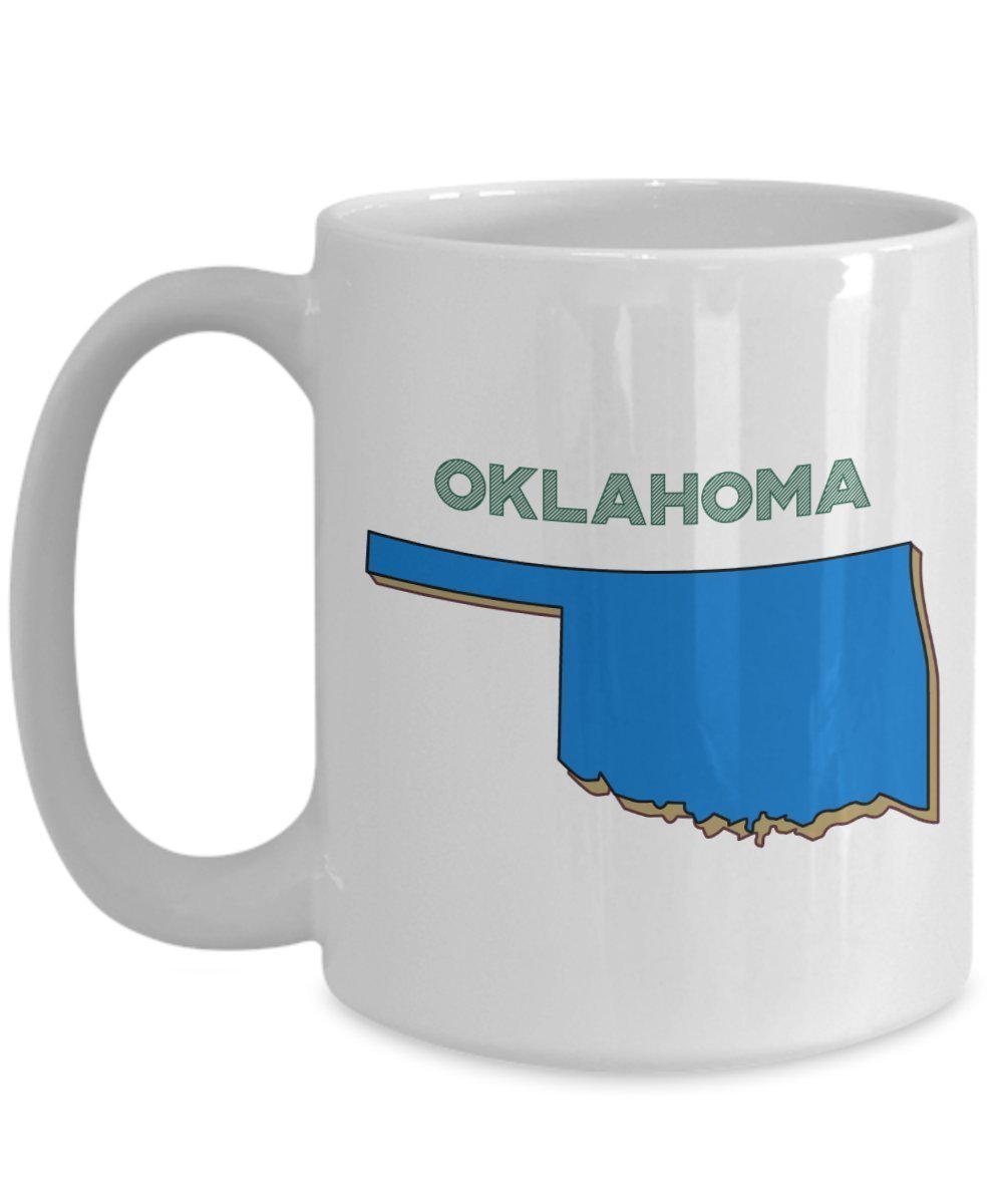 Oklahoma Travel Mug - Funny Tea Hot Cocoa Coffee Cup - Novelty Birthday Christmas Anniversary Gag Gifts Idea