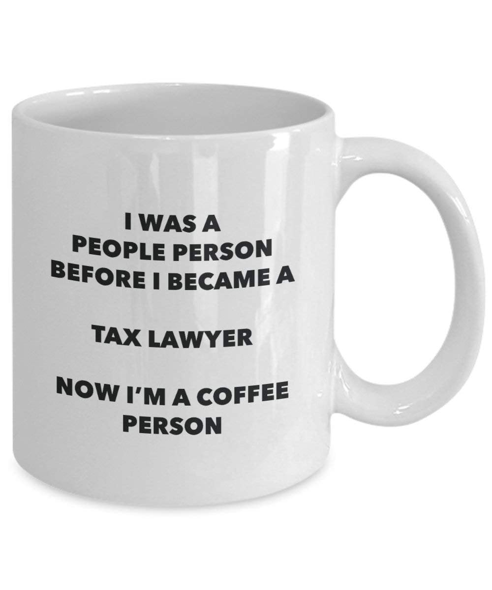Tax Anwalt Kaffee Person Tasse – Funny Tee Kakao-Tasse – Geburtstag Weihnachten Kaffee Lover Cute Gag Geschenke Idee