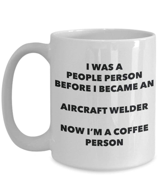 Aircraft Welder Kaffee Person Tasse – Funny Tee Kakao-Tasse – Geburtstag Weihnachten Kaffee Lover Cute Gag Geschenke Idee