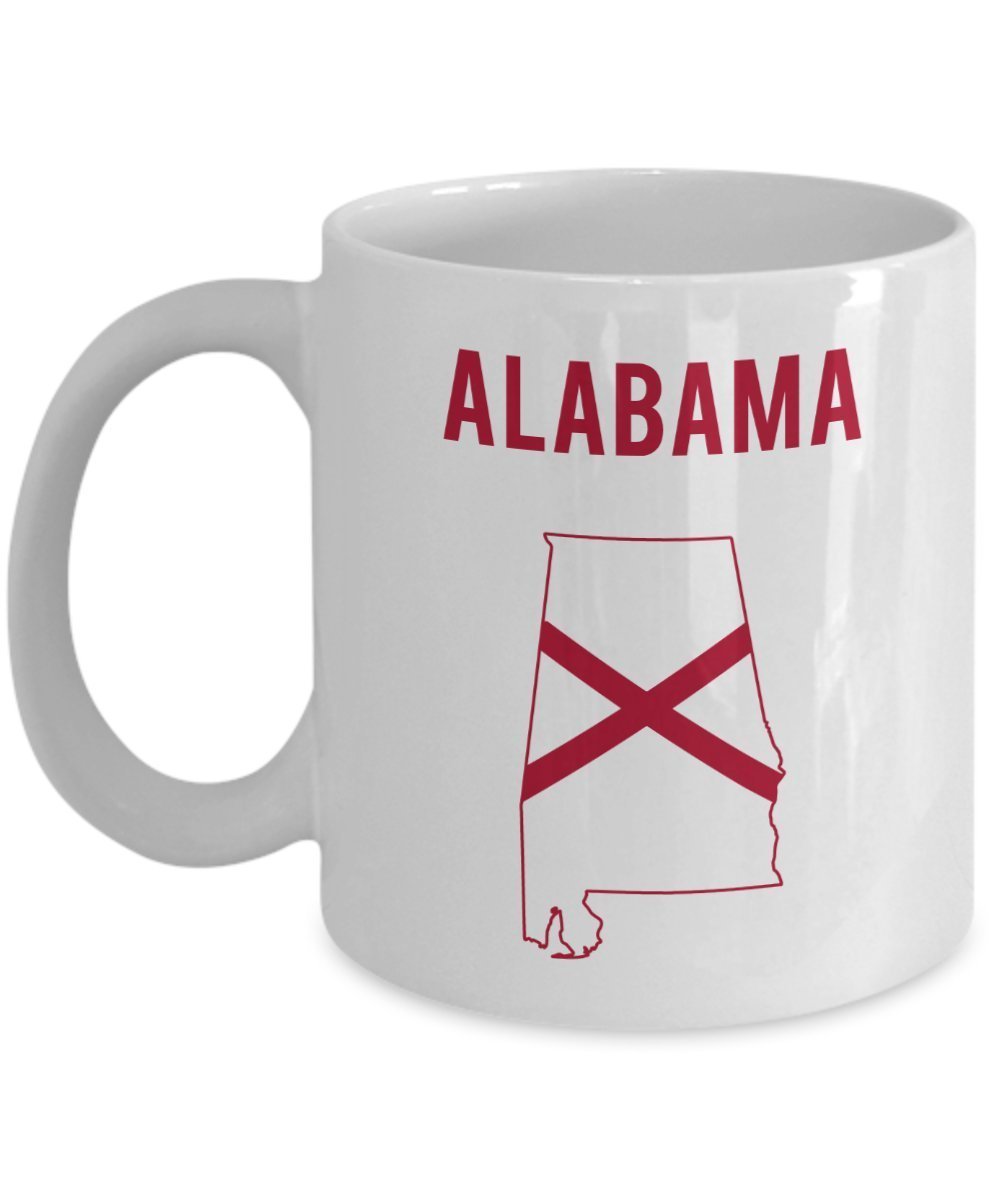 Alabama Mug - Funny Tea Hot Cocoa Coffee Cup - Novelty Birthday Christmas Anniversary Gag Gifts Idea