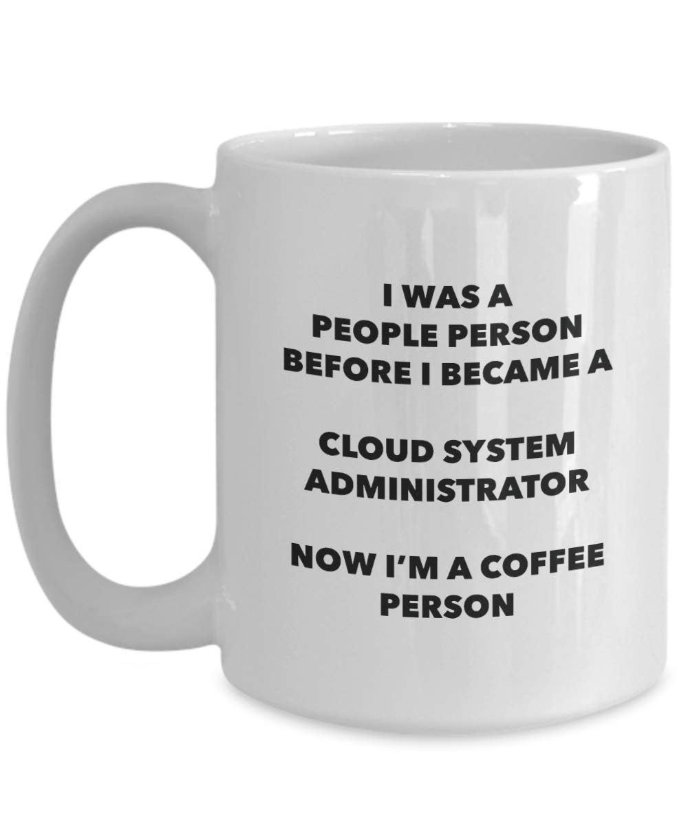 amministratore di sistema Cloud mug – I' m A cloud System Administrator i Win. – Funny Coffee Cup – Birthday Christmas Gifts idea 15oz Infradito colorati estivi, con finte perline