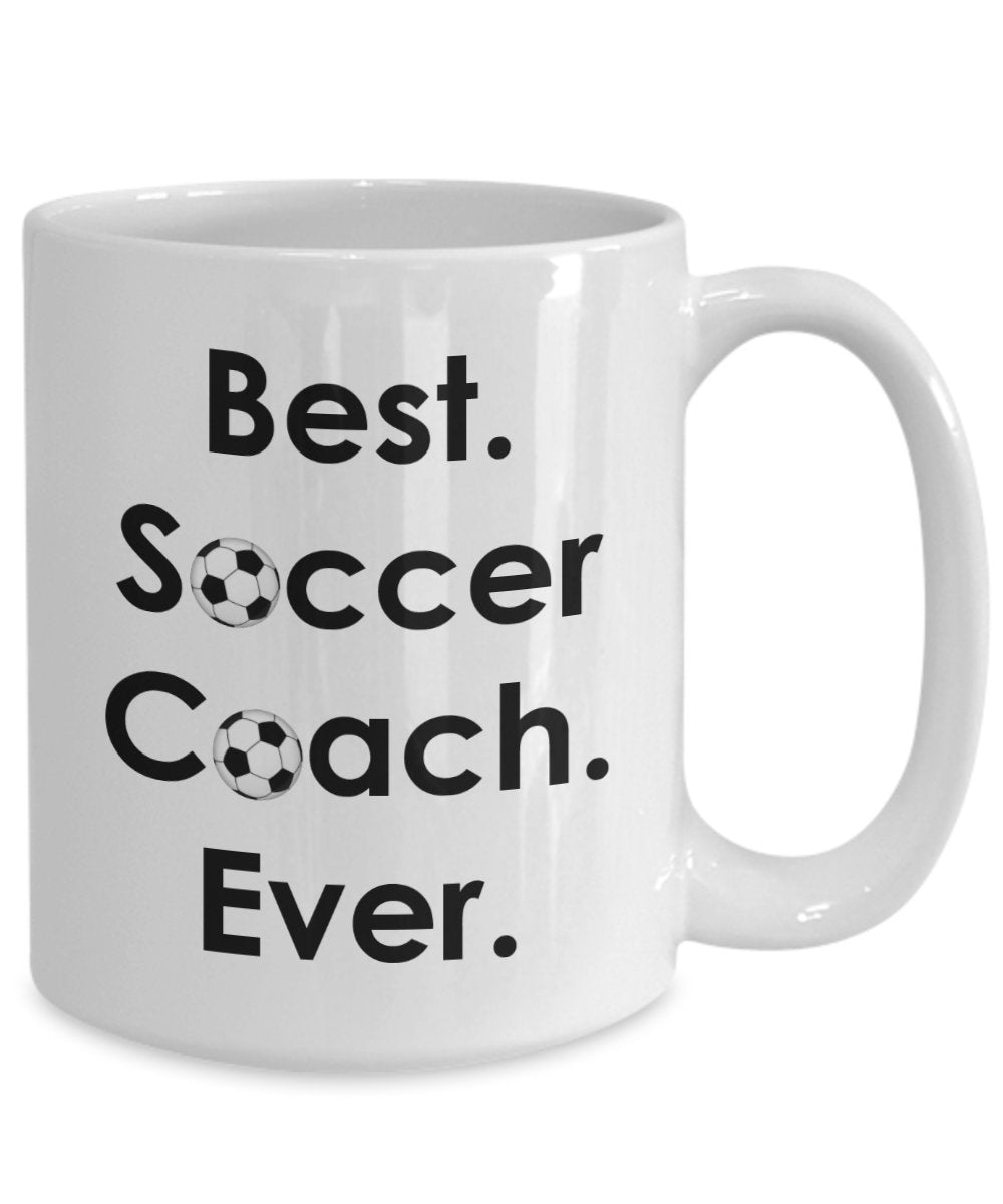Coach Soccer Gifts - Coach Mug- Funny Tea Hot Cocoa Coffee Cup - Novelty Birthday Christmas Anniversary Gag Gifts Idea
