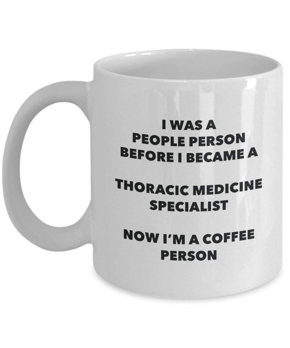 Thoracic Medicine Specialist Coffee Person Mug - Funny Tea Cocoa Cup - Birthday Christmas Coffee Lover Cute Gag Gifts Idea