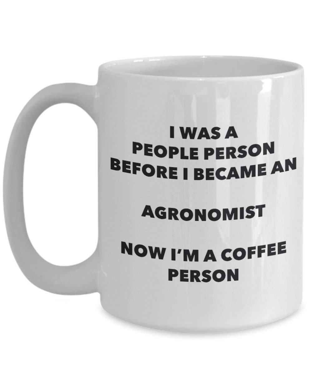 Agronome personne à café Mug Tasse à thé de cacao – rigolo – Anniversaire de Noël amateur de café mignon Gag Gifts Idée 11oz blanc