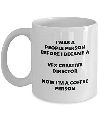 VFX Creative Director Coffee Person Mug - Funny Tea Cocoa Cup - Birthday Christmas Coffee Lover Cute Gag Gifts Idea