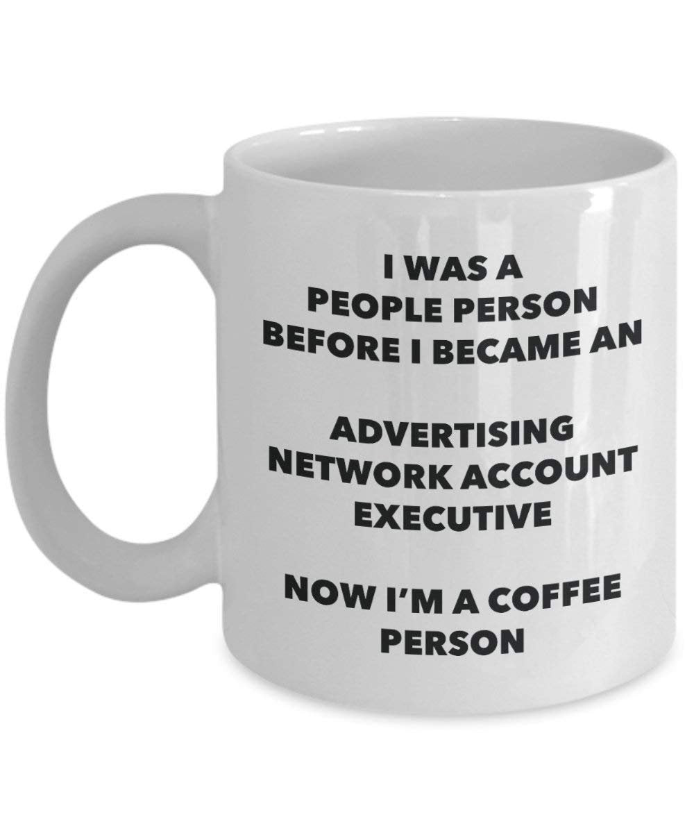 Werbung Netzwerk Konto-Kaffee Person Tasse – Funny Tee Kakao-Tasse – Geburtstag Weihnachten Kaffee Lover Cute Gag Geschenke Idee