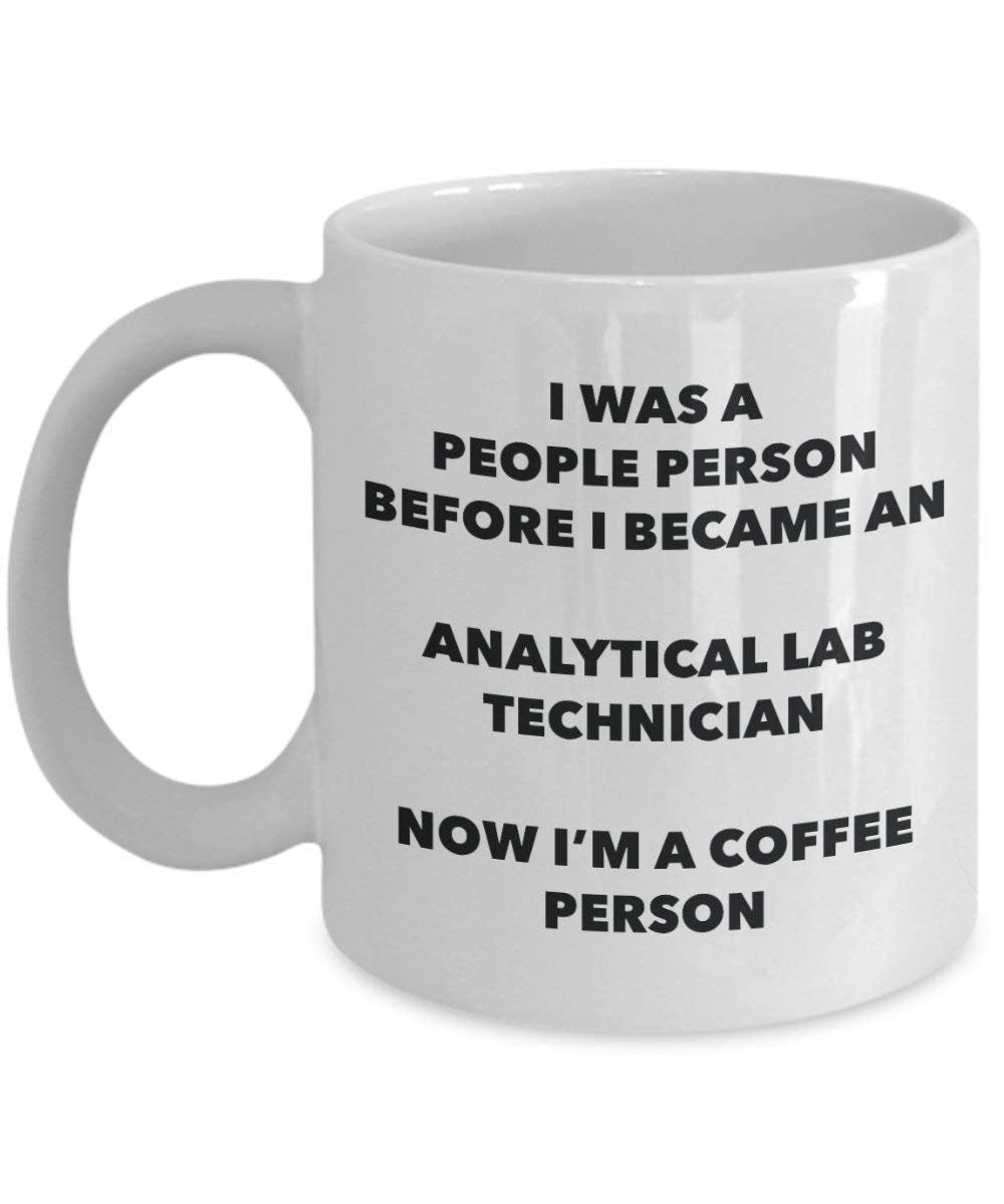 technicien de laboratoire Analytique personne à café Mug Tasse à thé de cacao – rigolo – Anniversaire de Noël amateur de café mignon Gag Gifts Idée 15oz blanc