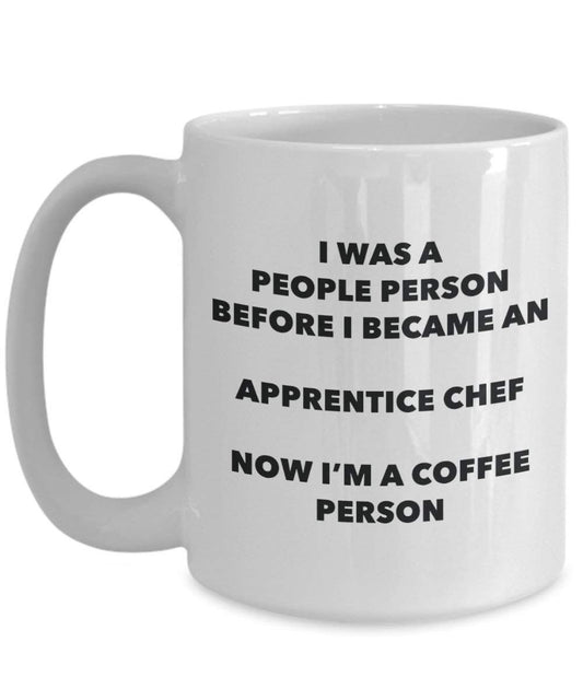 Apprentice Chef Kaffee Person Tasse – Funny Tee Kakao-Tasse – Geburtstag Weihnachten Kaffee Lover Cute Gag Geschenke Idee