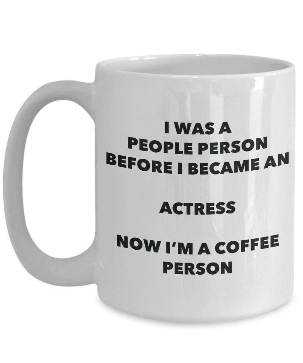 Actress cacao persona – Tazza da tè caffè tazza – Birthday Christmas Coffee Lover cute GAG regalo idea 11oz Infradito colorati estivi, con finte perline