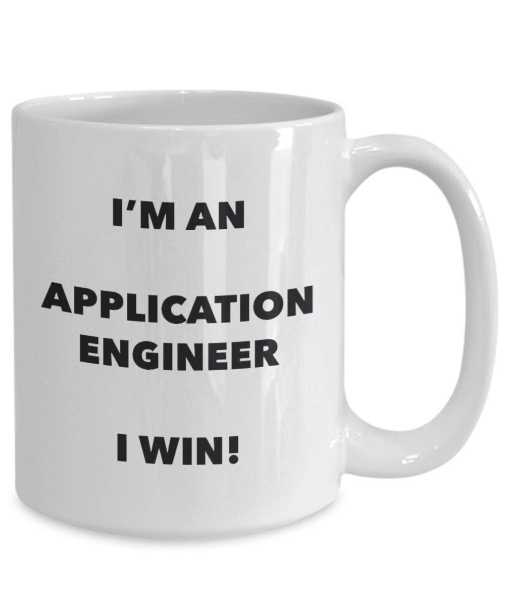 Applicazione Engineer mug – I' m An Engineer i Win. – Funny Coffee Cup – novelty Birthday Christmas GAG regalo idea 15oz Infradito colorati estivi, con finte perline