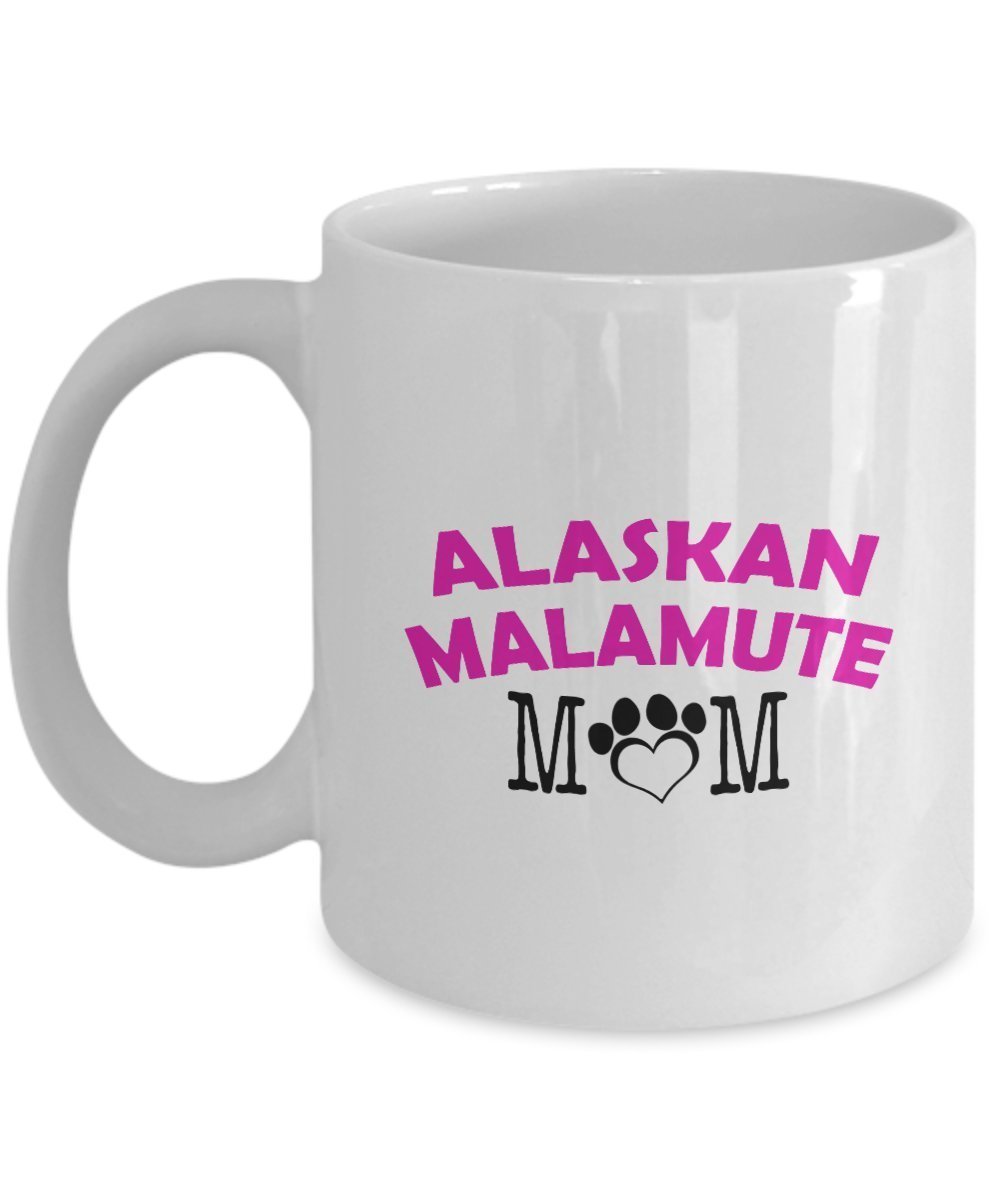 Funny Alaskan Malamute Couple Mug - Alaskan Malamute Dad - Alaskan Malamute Mom - Alaskan Malamute Lover Gifts - Unique Ceramic Gifts Idea (Dad)