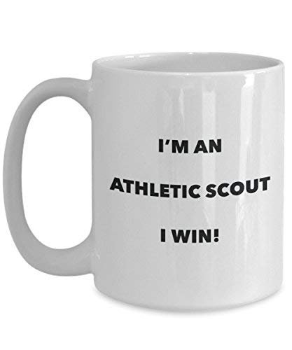 Athletic Scout Mug - I'm an Athletic Scout I Win! - Funny Coffee Cup - Novelty Birthday Christmas Gag Gifts Idea