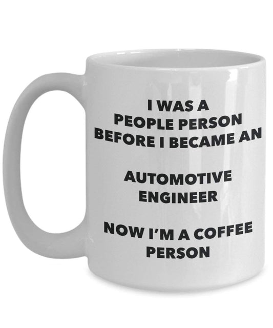 Automotive Engineer Coffee Person Mug - Funny Tea Cocoa Cup - Birthday Christmas Coffee Lover Cute Gag Gifts Idea
