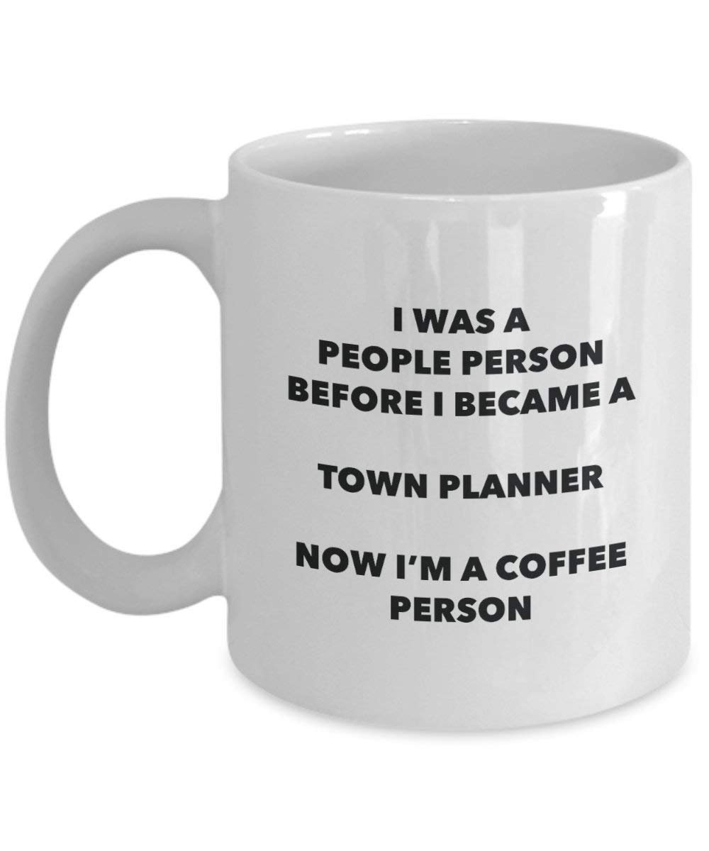Town Planner Coffee Person Mug - Funny Tea Cocoa Cup - Birthday Christmas Coffee Lover Cute Gag Gifts Idea
