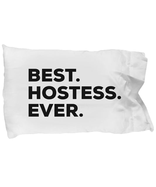 Hostess Pillow Case - Baby Shower Wedding Bridal Christmas BBQ 4th Of July - Perfect Funny Inexpensive Themed Thank You - Small Unique Under $20 - Cu