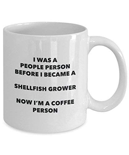 Shellfish Grower Coffee Person Mug - Funny Tea Cocoa Cup - Birthday Christmas Coffee Lover Cute Gag Gifts Idea