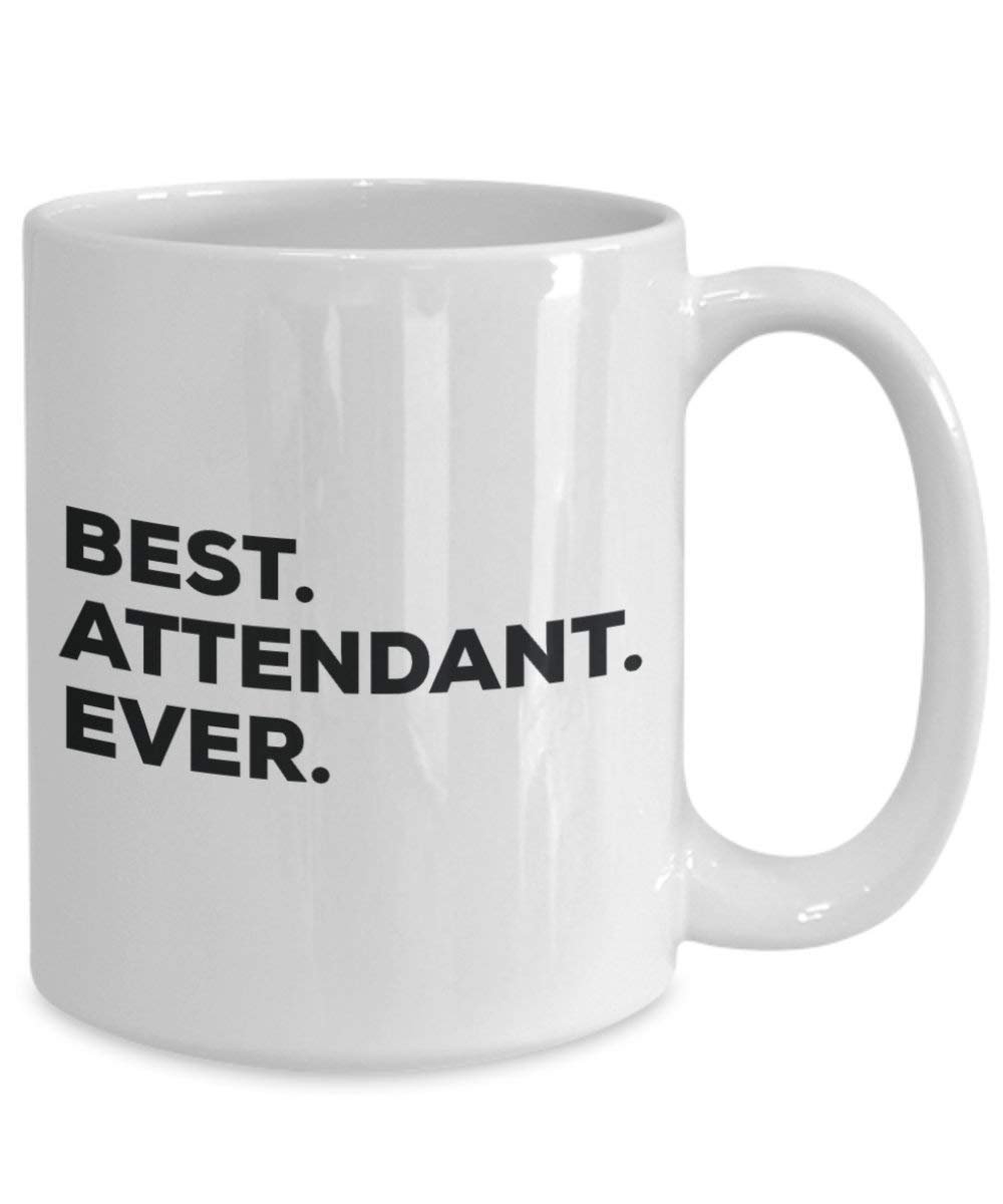 Best Attendant Ever Mug - Funny Coffee Cup -Thank You Appreciation For Christmas Birthday Holiday Unique Gift Ideas