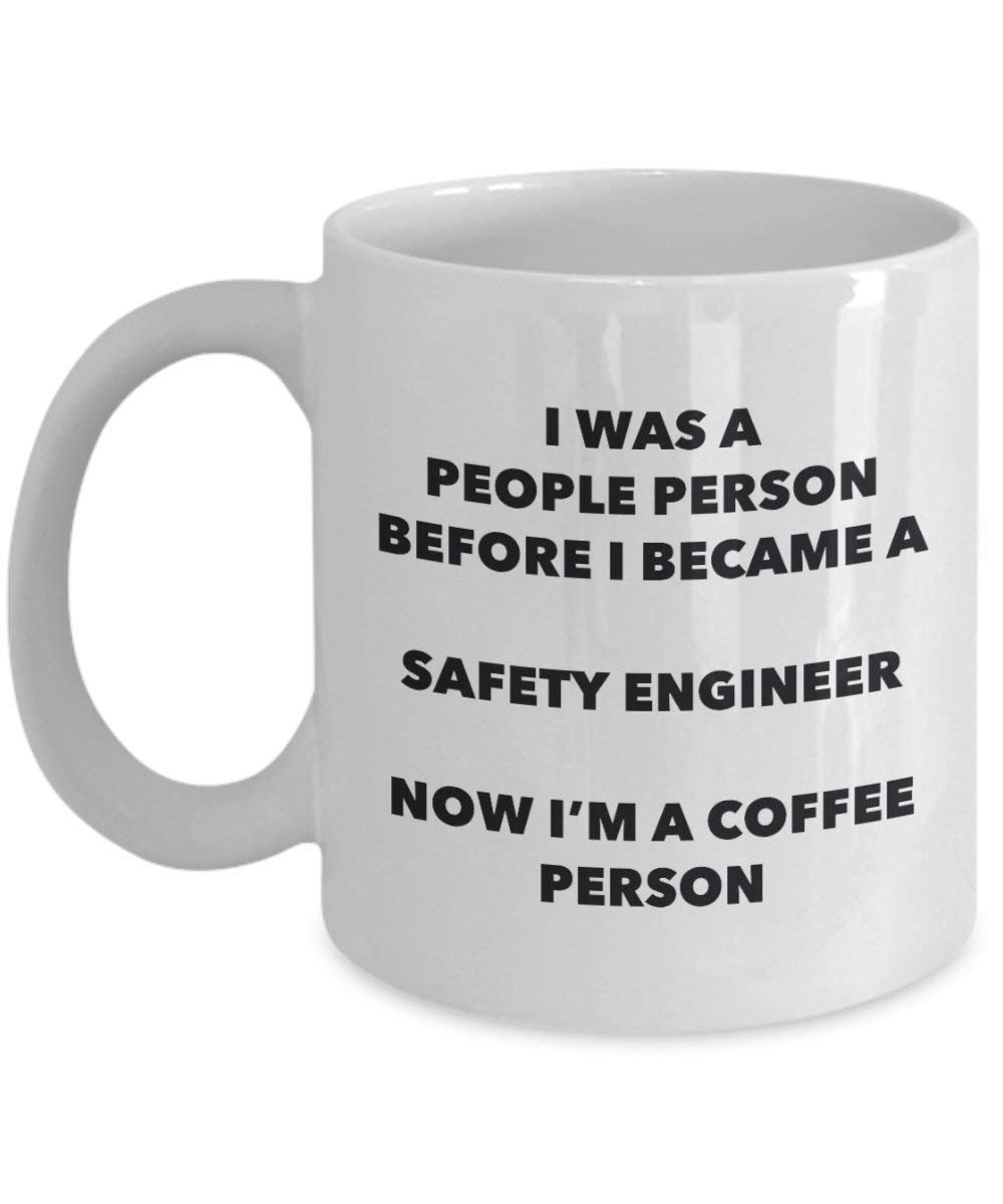 Safety Engineer Coffee Person Mug - Funny Tea Cocoa Cup - Birthday Christmas Coffee Lover Cute Gag Gifts Idea