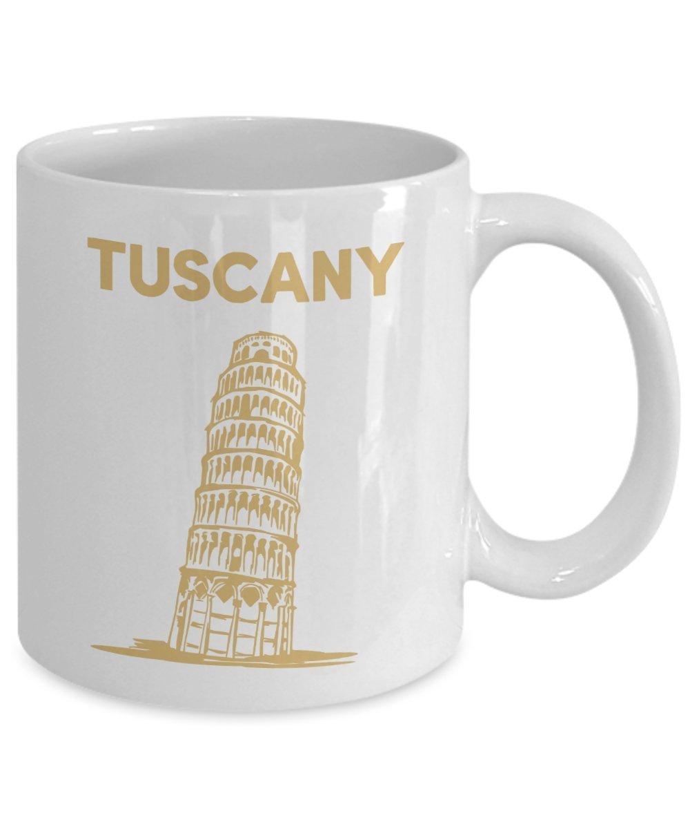 Tasse, Motiv Toskana, lustige Tee, Kakao, Kaffeetasse – Neuheit Geburtstag Weihnachten Jahrestag Gag Geschenkidee
