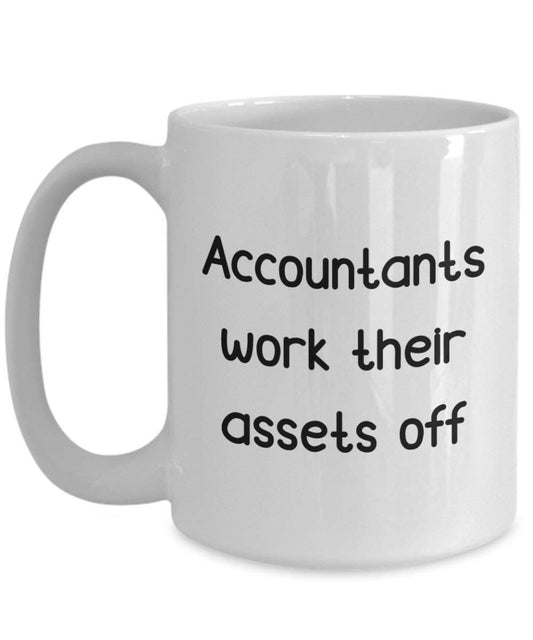 Buchhalter Arbeit Ihre Güter Off Tasse – Funny Tee Hot Cocoa Kaffeetasse – Neuheit Geburtstag Weihnachten Jahrestag Gag Geschenke Idee