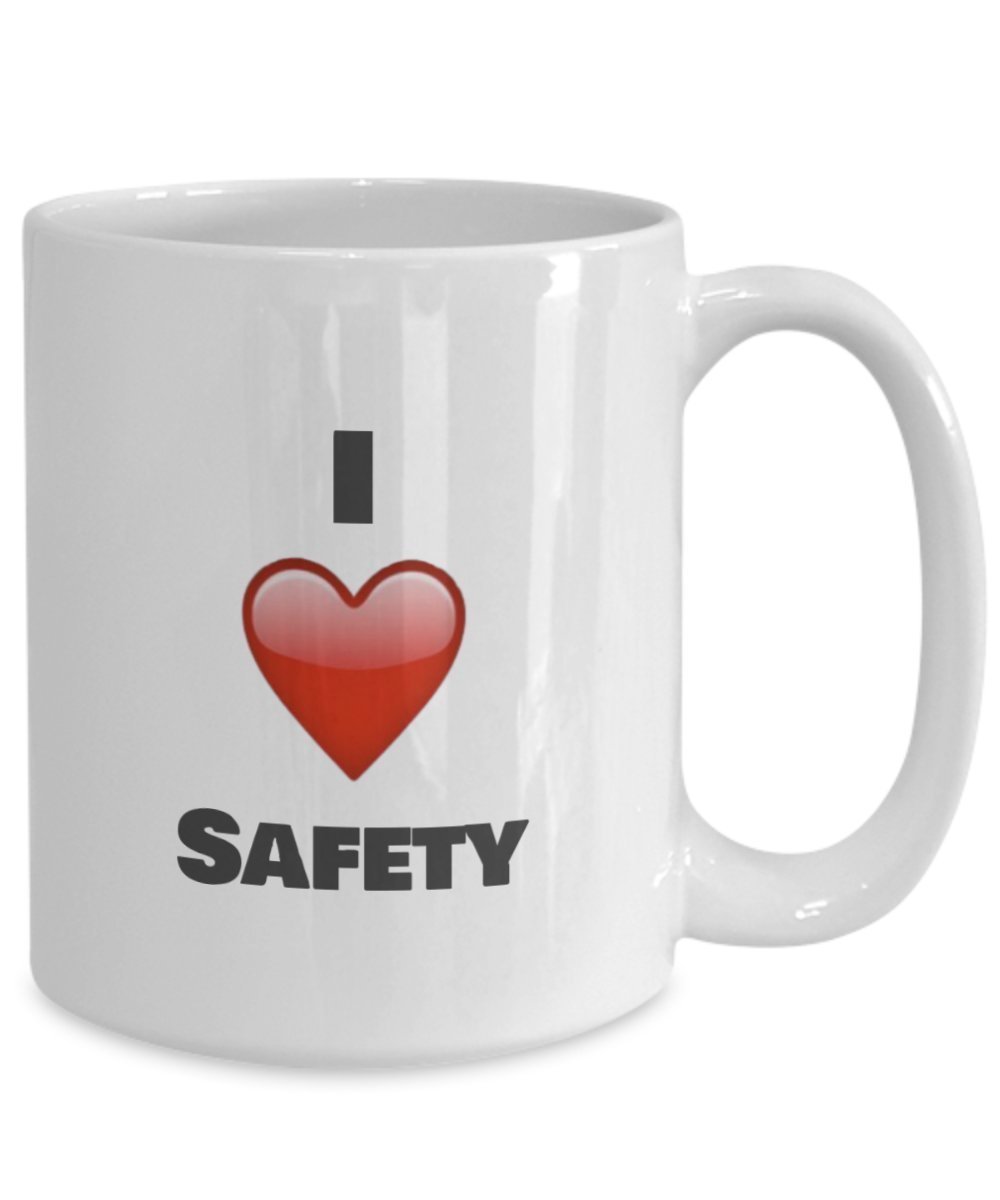 Kaffeetasse"I Love Safety", einzigartige Geschenkidee